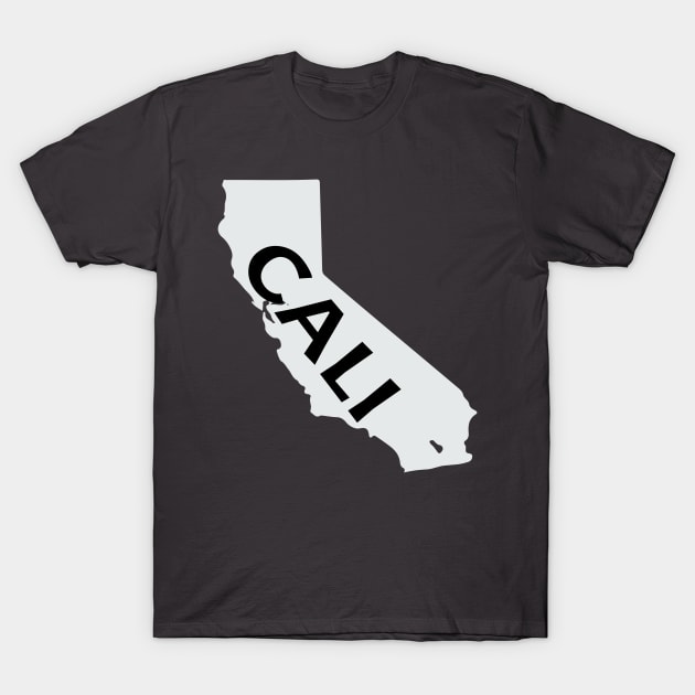 cali california map T-Shirt by soufyane